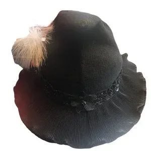 Hand Crafted | Accessories | Handcrafted Y2k Boho Black Wool  display picture 3